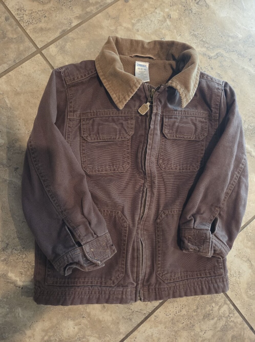 Children's Brown Gymboree Jacket Size 3-4